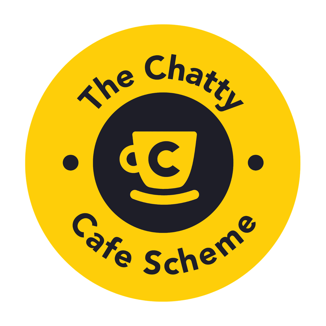 Chatty Cafe logo in yellow circle.png