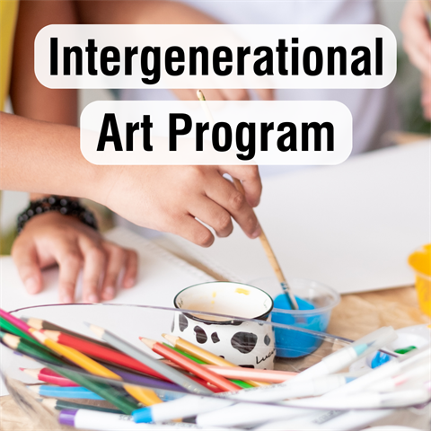 Intergenerational Art Program 