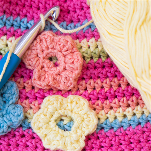 knitting and crochet