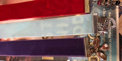 Velvet Bookmarks