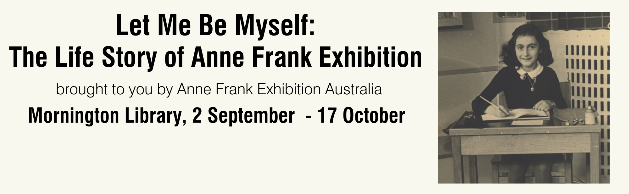 Anne Frank website