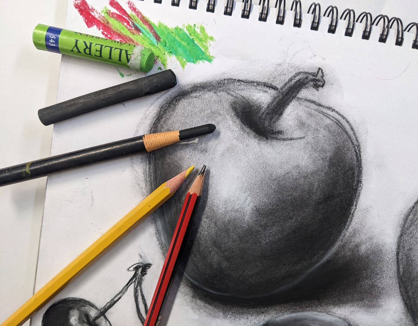 Throwback Thursday: Another still life pencil drawing